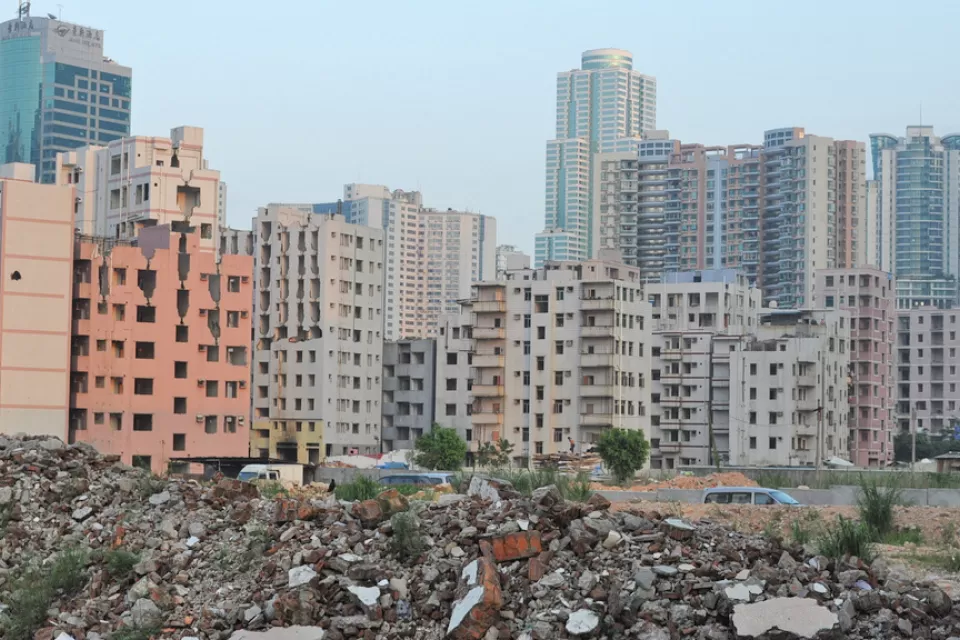 Shenzhen Crumbling Buildings